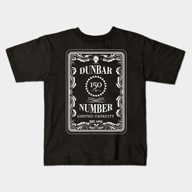 Dunbar Number - Mixed Mental Arts Kids T-Shirt by NicolePageLee